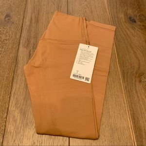 Lululemon Saddle Brown Align Pant 25” size 2